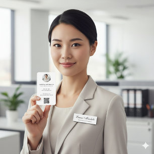Carte de visite professionnelle personnalisable et