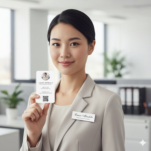 Carte de visite professionnelle personnalisable et