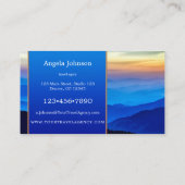 Carte de visite professionnelle pour agence de voy (Dos)