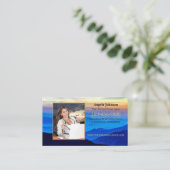 Carte de visite professionnelle pour agence de voy (Debout devant)