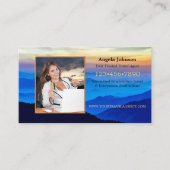 Carte de visite professionnelle pour agence de voy (Devant)