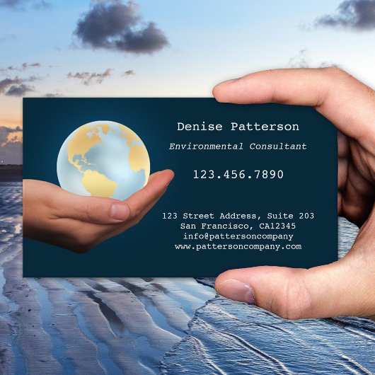 Carte de visite professionnelle pour entreprise éc
