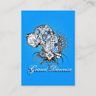 Carte de visite professionnelle pour Grand Danois
