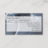 Carte de visite professionnelle pour l'apnée du so (Dos)