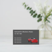 Carte de visite professionnelle pour l'automobile (Debout devant)