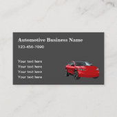 Carte de visite professionnelle pour l'automobile (Devant)