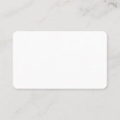 Carte de visite professionnelle pour l'Océanie, 3, (Dos)