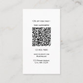 Carte de visite professionnelle pour rénovation de (Dos)