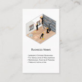 Carte de visite professionnelle pour rénovation de (Devant)