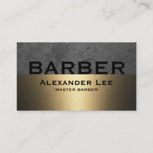 Carte de visite professionnelle pour salon de coif