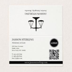Carte de visite professionnelle Premium Justice