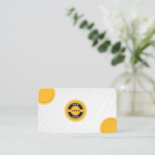 Carte de visite professionnelle QR Code (Debout devant)
