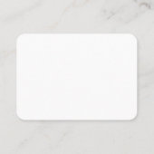 Carte de visite professionnelle standard, 3,5" x 2 (Dos)