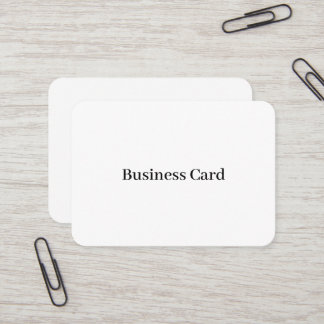 Carte de visite professionnelle standard, 3,5" x 2