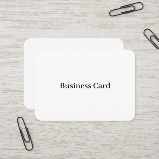 Carte de visite professionnelle standard, 3,5" x 2 (Devant/Arrière en situation)