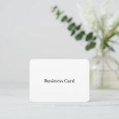 Carte de visite professionnelle standard, 3,5" x 2 (Debout devant)