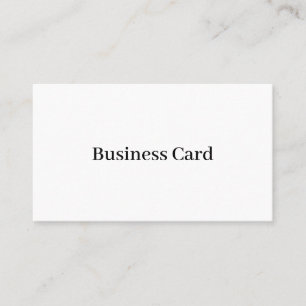 Carte de visite professionnelle standard, 3,5" x 2