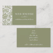 Carte De Visite Professionnellement populaire (Devant / Derrière)