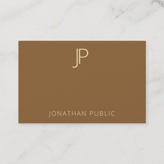 Carte De Visite professionnelles et élégantes effet perle et texte (Devant)