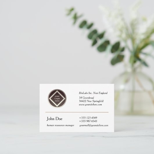 Carte De Visite professionnels (Debout devant)