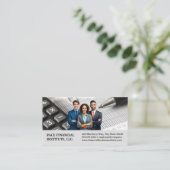 Carte De Visite Professionnels de l'entreprise | Matériel financie (Debout devant)