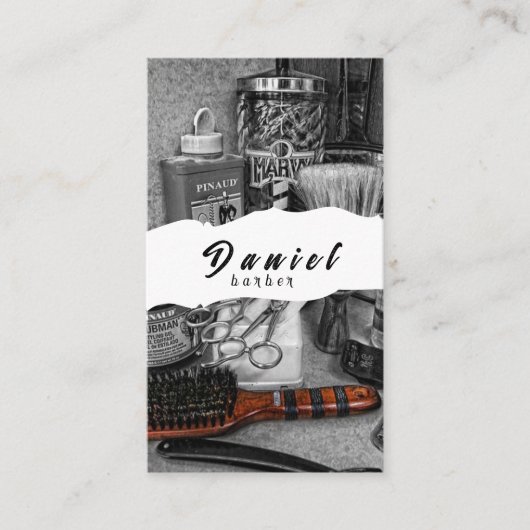 Carte De Visite Professionnels des cheveux - Votre style de signat (Devant)