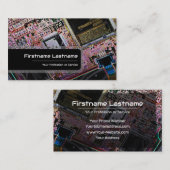 Carte De Visite Professionnels du matériel informatique profession (Devant / Derrière)