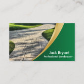 Carte De Visite Professionnels du paysage (Devant)