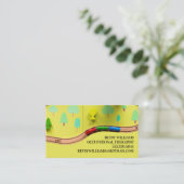 Carte De Visite Professionniste Des Jouets Pour Enfants À La Maiso (Debout devant)