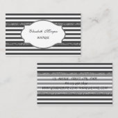 Carte De Visite Proffesional moderne trié (Devant / Derrière)