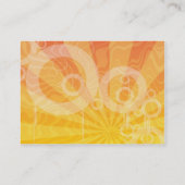 Carte De Visite Profil/Carte de visite frais (Dos)