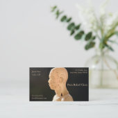 Carte De Visite Profil d'acupuncture (Debout devant)