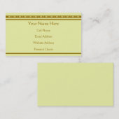 Carte De Visite Profil de conception moderne de Deco de café (Devant / Derrière)