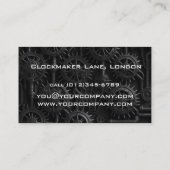 Carte De Visite profil de l'ingénieur (Dos)