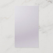 Carte De Visite Profil de 'Pink & Blue Beach at Dawn' (Dos)