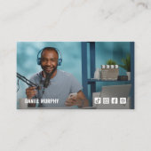 Carte De Visite Profil des médias sociaux (Devant)