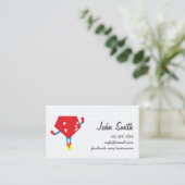 Carte De Visite Programmateur de codeur Ruby Ror Rails (Debout devant)