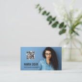Carte De Visite Programmateur de logiciel - Photo professionnelle (Debout devant)