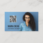 Carte De Visite Programmateur de logiciel - Photo professionnelle (Devant)