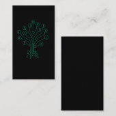 Carte De Visite Programmation informatique de codage d'arbre binai (Devant / Derrière)