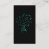 Carte De Visite Programmation informatique de codage d'arbre binai (Devant)