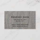 Carte De Visite Programme d'installation du tapis (Dos)