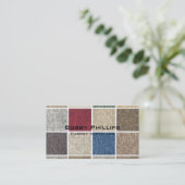 Carte De Visite Programme d'installation du tapis (Debout devant)