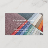 Carte De Visite Programme d'installation du tapis (Dos)