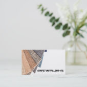 Carte De Visite Programme d'installation du tapis (Debout devant)