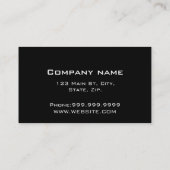 Carte De Visite Programme d'installation du tapis (Dos)