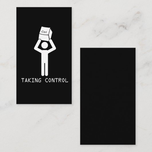 Carte De Visite Programmeur de commande de clavier Informatique Ne (Devant / Derrière)