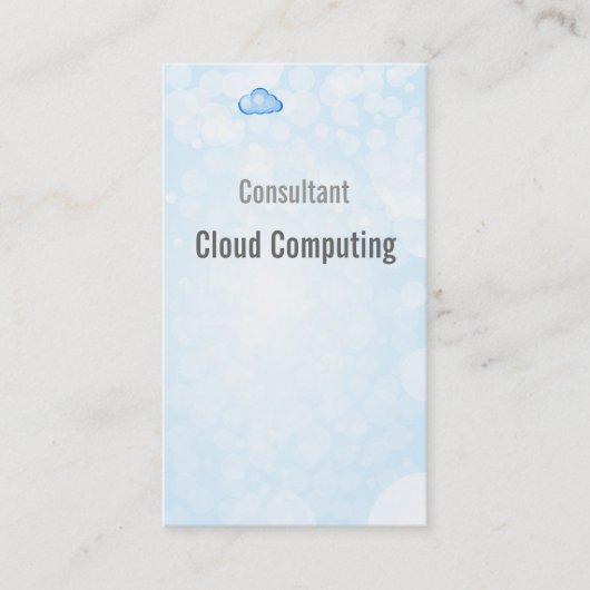 Carte de visite programmeur informaticien (Devant)