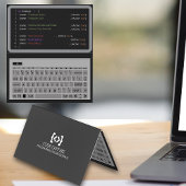 Carte De Visite Programmeur informatique | Coder