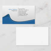 Carte De Visite Programmeur Informatique Technique Élégant Entrepr (Devant / Derrière)